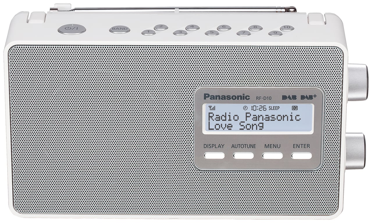 Panasonic RF-D10 Personnel Numérique Blanc - Neuf