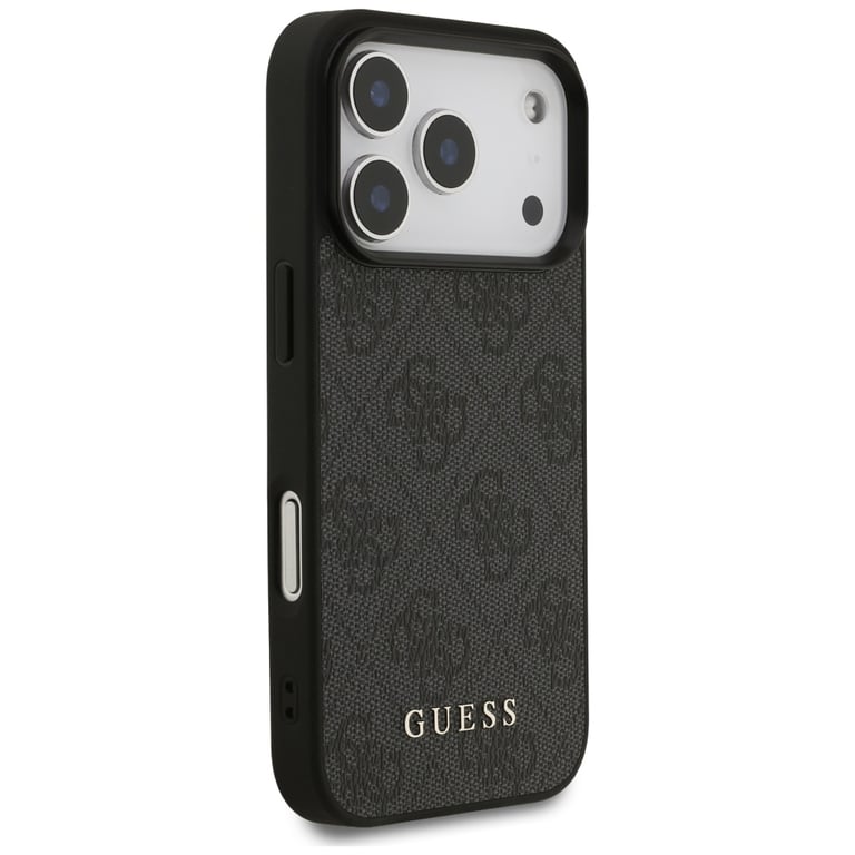 Étui Guess 4G Classic pour iPhone 17 Pro noir - Neuf