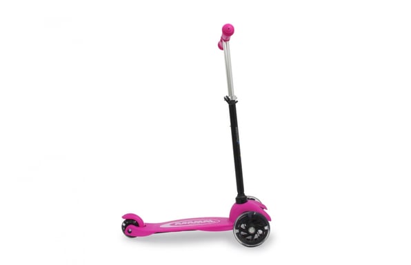 Jamara 460497 scooter Niños Patinete de tres ruedas Negro, Rosa