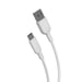 Muvit For Change Pack Chargeur Secteur 12W+Cable Usb C 1.2M Blanc