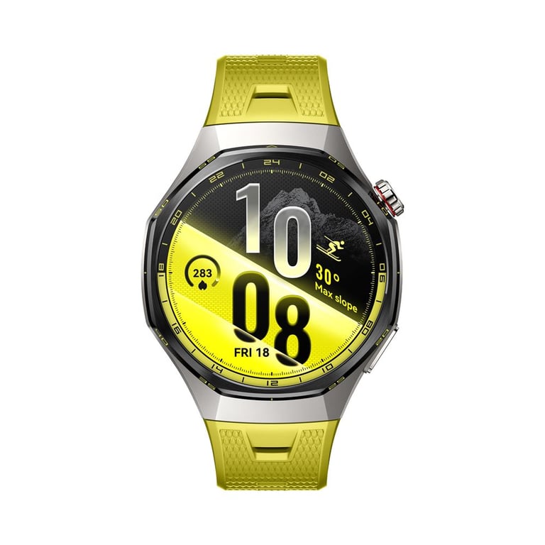 Watch GT 7 Pro 46mm Boîtier titane, lunette céramique noire Bracelet sport noir/jaune - Neuf