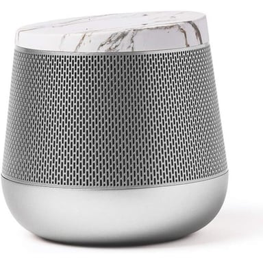 Lexon enceinte sans fil bluetooth Miami Sound doré marbre blanc