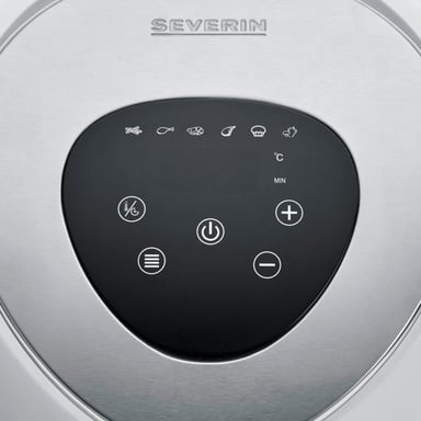 Severin FR 2440 friteuse Unique 3,2 L Autonome 1500 W Friteuse d'air chaud Blanc