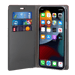 Diarycase 2.0 Coque clapet en cuir véritable avec support aimanté pour Apple iPhone 13 Pro Max, Rouge Bordeaux
