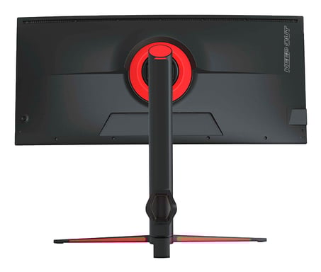 KeepOut XGM34UW LED display 86,4 cm (34'') 3440 x 1440 pixels UltraWide Quad HD Noir, Rouge