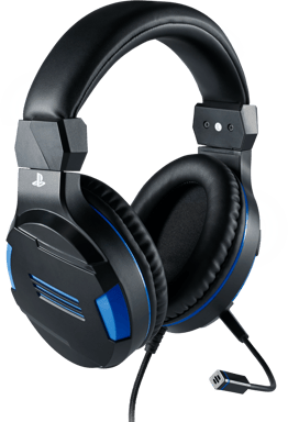 Micro-casque filaire Gaming licencié Sony pour PS4, PC, MAC et Smartphones