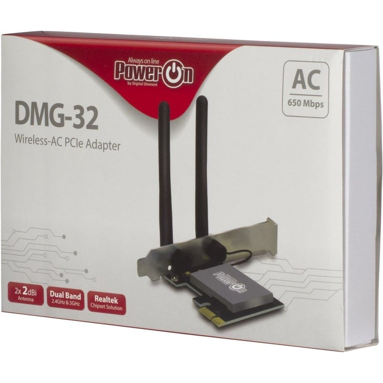 DMG-32 Interne WLAN 650 Mbit/s, Adaptateur WLAN