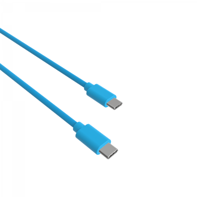Cable USB-C a Type-C 3A - 1,5 metros - Colección POP - Azul