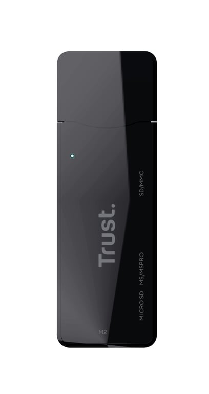 Trust NANGA lecteur de carte mémoire USB 3.2 Gen 1 3.1 Gen 1 Type A Neuf - vue 2
