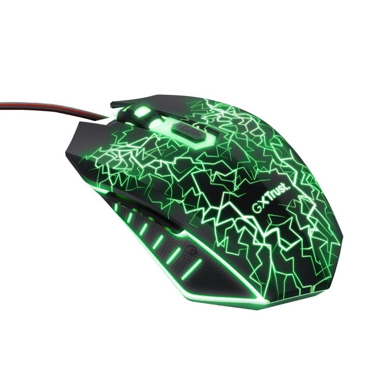 Souris Gaming Trust 24752 – Ambidextre USB Type-A 4000 DPI, 6 Boutons - vue 3