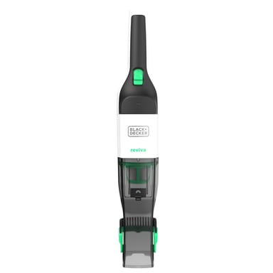 Black & Decker REVHV8C-QW aspiradora de mano Negro, Blanco Sin bolsa