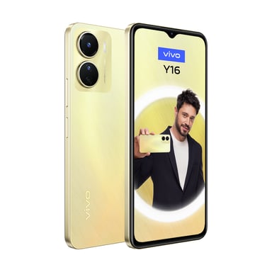 Vivo Y16 128Go 4G Or Étincelant