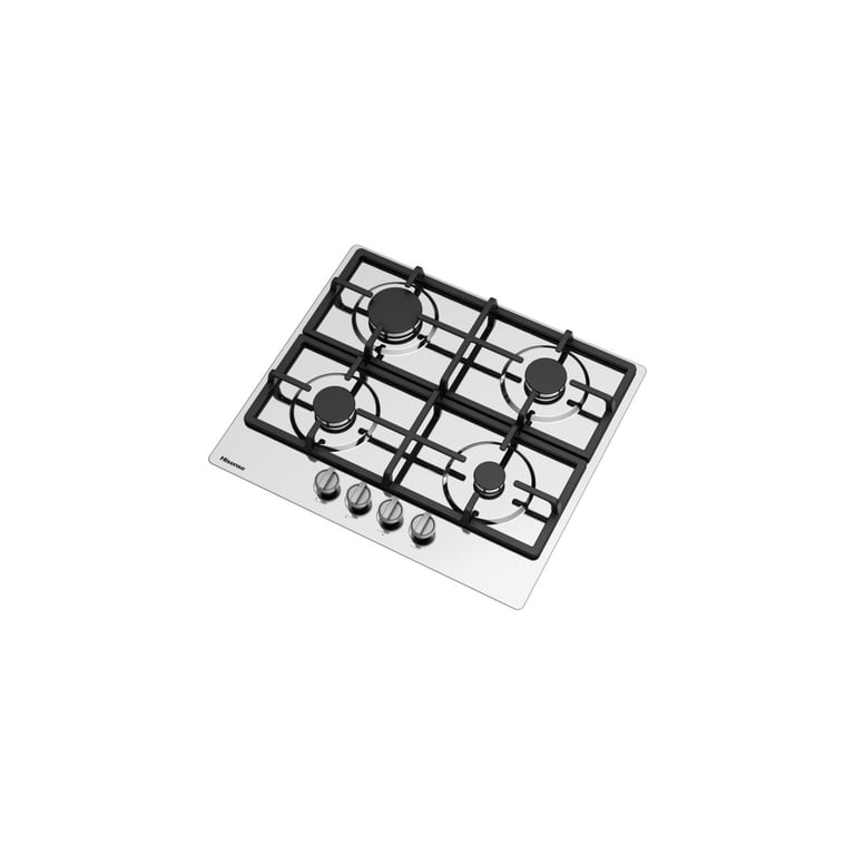 Hisense GM643XHFCI plaque Acier inoxydable Intégré 60 cm Gaz 4 zone Neuf - vue 2