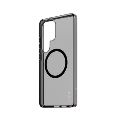 PanzerGlass CARE by ® Flagship Case Urban Combat Smokey w. Black Qi Compatible Samsung Galaxy S25 Ultra funda para teléfono móvil Negro