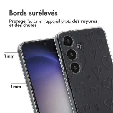 imoshion Coque Design pour Samsung Galaxy S24 Plus - Hearts