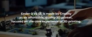 Impresora 3D Creality Ender-3 V3 SE, Nivelado Automático, Precisión de Impresión 0.1mm, Velocidad Máx. de Impresión 250mm/s, 220*220*250mm