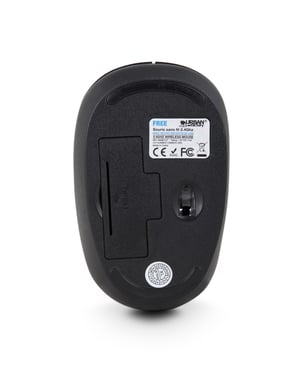 Urban Factory Mouse ottico senza fili RF ambidestro gratuito 1000 DPI