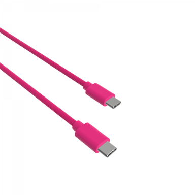 Câble USB-C vers Type-C 3A - 1,5 mètres - Collection POP - Rose