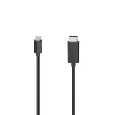 Hama 00200717 cavo video e adattatore USB Type-C DisplayPort da 1,5 m Nero