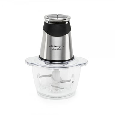 Orbegozo MC 4650 Hachoir 500 W - Récipient en verre d'une capacité de 1,2 L - 4 lames en acier ino - Neuf