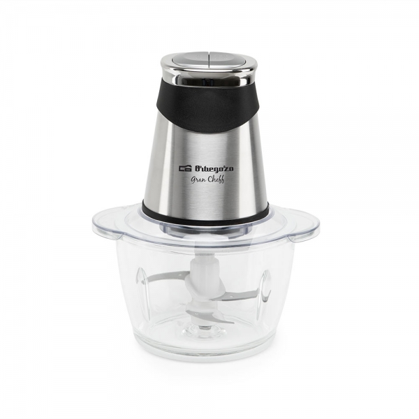 Orbegozo MC 4650 Hachoir Récipient en verre d'une capacité de 1 2 4 lames en acier ino Neuf