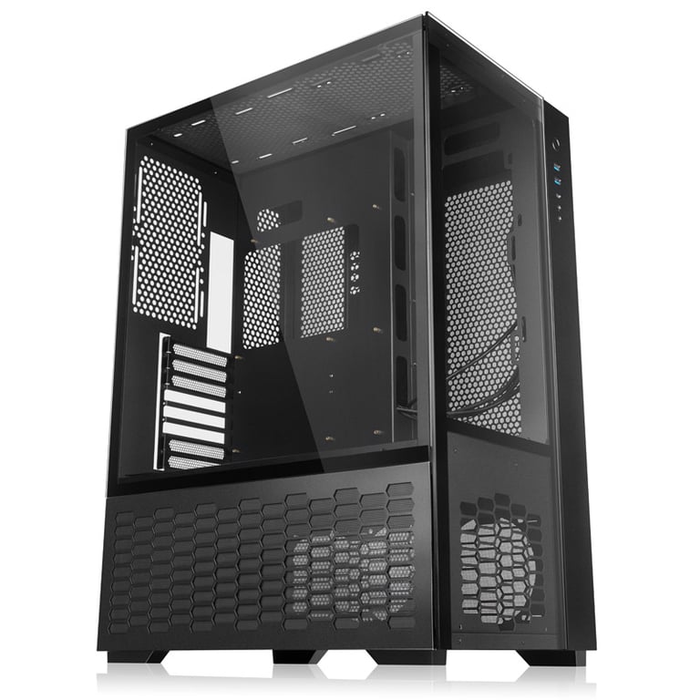 Raijintek Paean Premium Midi Tower Showcase Schwarz - vue 2