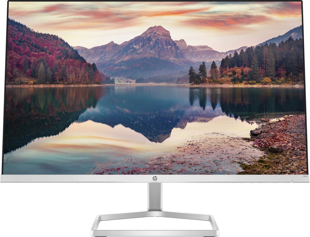 HP M22f FHD Monitor écran plat de PC 54,6 cm (21.5 ) 1920 x 1080 pixels LCD Noir, Argent - Neuf