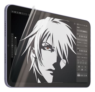 PanzerGlass ® GraphicPaper® Screen Protector iPad Mini 8.3'' (2021, 2024) | Ultra-Wide Fit Protector de pantalla emulando al papel Apple 1 pieza(s)
