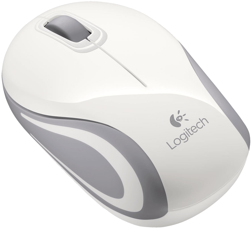Souris sans fil Logitech Cordless Laser M187 (Blanc)