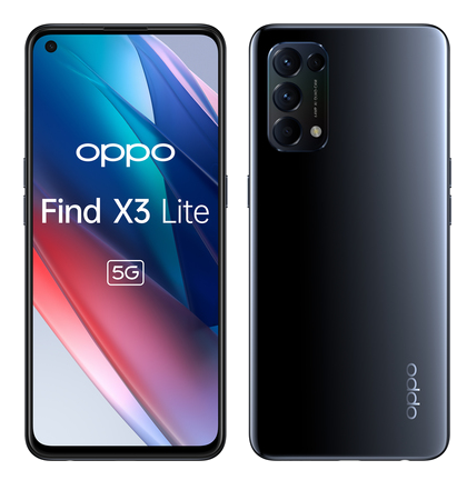Find X3 Lite 128 Go, Noir, débloqué