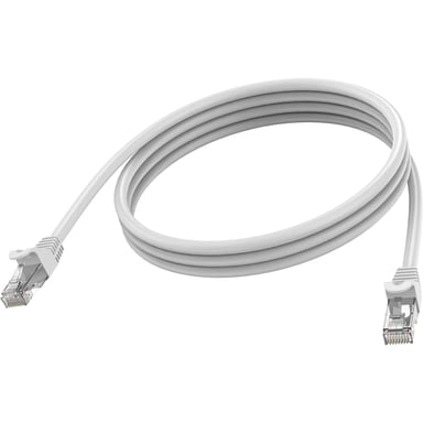Vision TC 1MCAT6A cable de red Blanco 1 m Cat6a U/UTP (UTP)