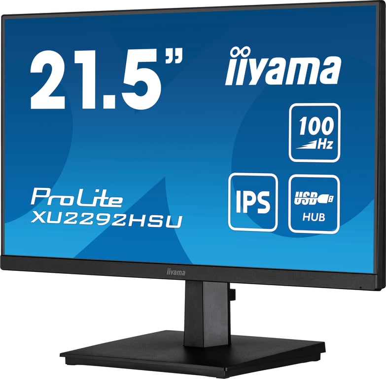iiyama 21.5 LED ProLite XU2292HSU B6 - vue 3
