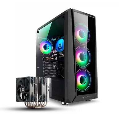 PC Gaming PC Racing Sigma - Intel Core i7 12700F, RAM 32 Go, M.2 1 To, RTX 5070 , Windows 11 Pro, Wifi, PC Gamer