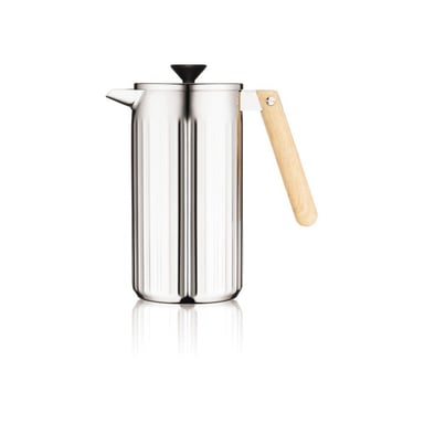 Cafetière à piston BODUM Douro 1 L 8 tasses double paroi inox chromé