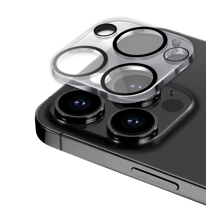 Protecteur d'objectif d'appareil photo en cristal acrylique pour Apple iPhone  13 Pro/13 Pro Max, transparent - The Kase