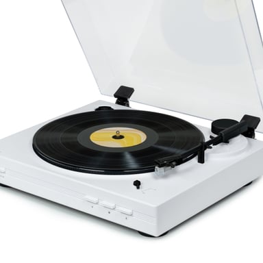 Giradischi preamplificato Thomson TT351 - Funzione di arresto automatico - Bianco