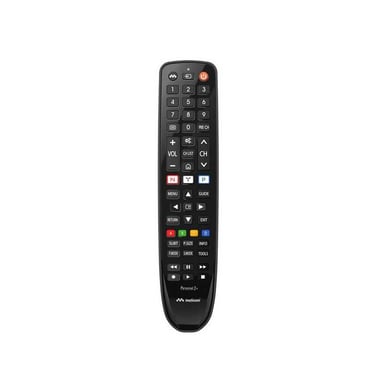 Telecomando di ricambio Meliconi Personal 1+ per TV Samsung Nero