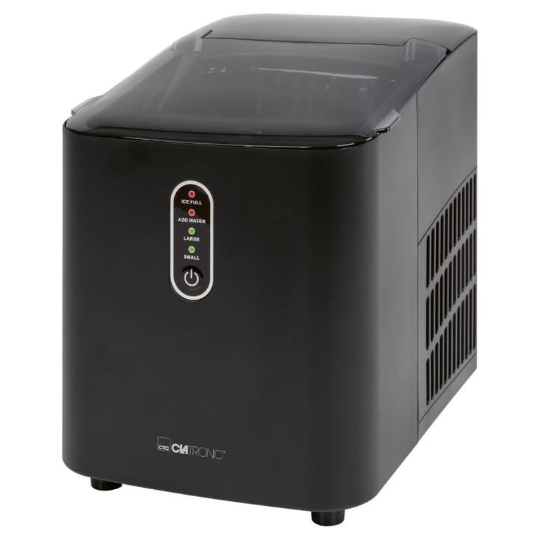 Machine à Glaçons Clatronic EWB 3798 – 12 kg/24h, 120W, Compacte