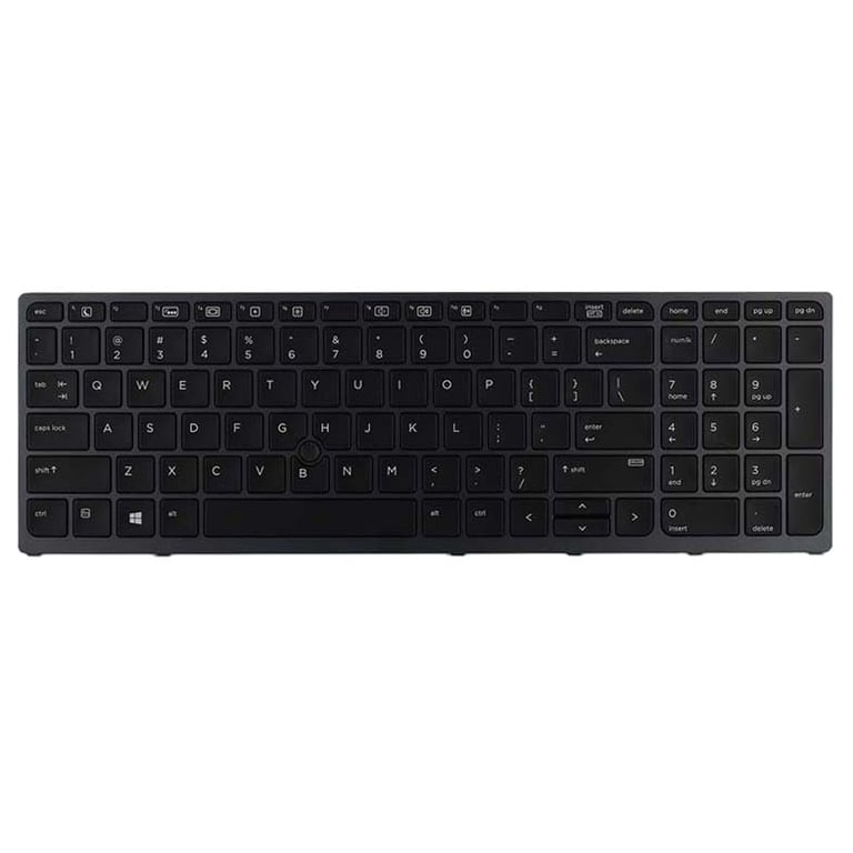 HP Backlit keyboard assembly Germany Clavier Neuf - vue 1