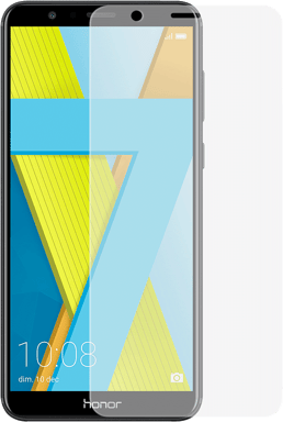 Protège écran Honor 7X 2.5D Verre trempé Bigben