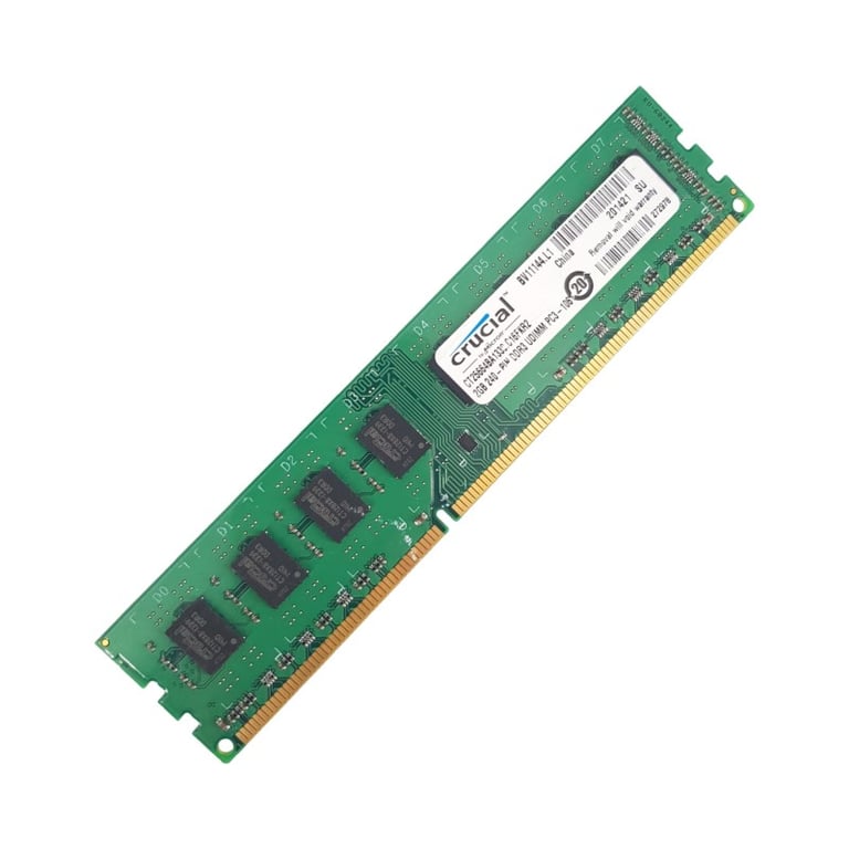 2Go RAM DDR3  CT25664BA1339.C16FKR2 DIMM PC3-10600U - Très bon état Très bon état - Crucial reconditionné disponible sur Pixmania