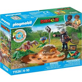 Playmobil 71526 Nido De Estegosaurio Con Ladron De Huevos