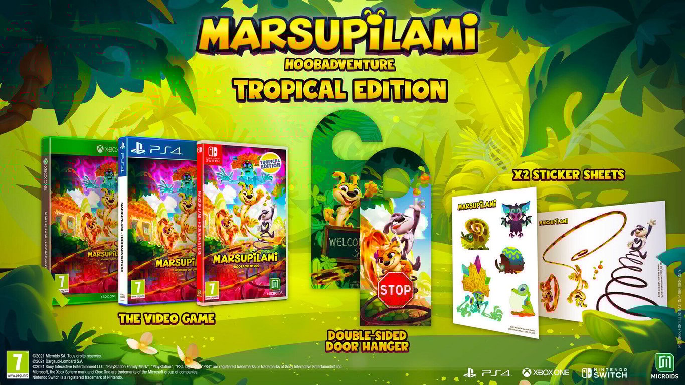 MARSUPILAMI : Le secret du sarcophage Edition Tropicale Jeu PS4 Neuf - vue 2
