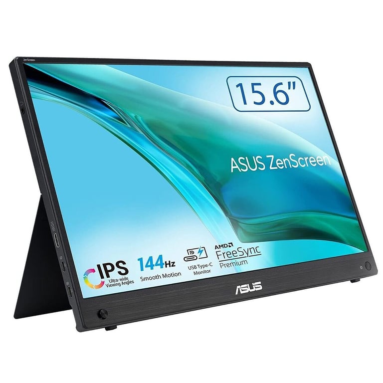 ASUS ZenScreen MB16AHG écran plat de PC 39,6 cm (15.6 ) 1920 x 1080 pixels Full HD Noir - Neuf