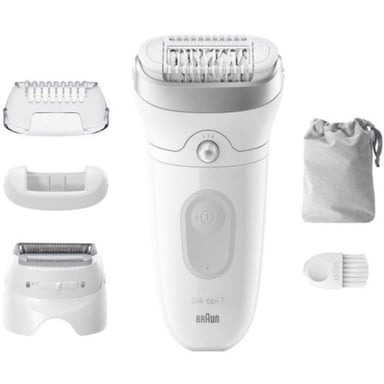 Braun Silk-épil 7 7-041 Gris, Blanca