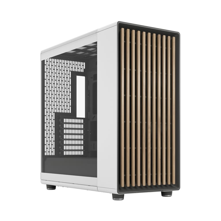 Boîtier PC FRACTAL DESIGN North RC Chalk TG ATX USB 3.1 Gen 2 Type C 2xUSB 3.0 - vue 5