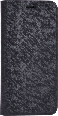 BigBen Connected Funda con cierre para Huawei P Smart con función de soporte y tarjetero Negro