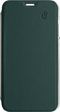 Custodia per iPhone 11 premium in pelle con retro Cristal e portacarte