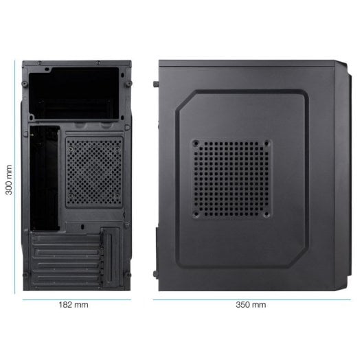 TooQ TQC 4702U3C B unité centrale Mini Tower Neuf - vue 2