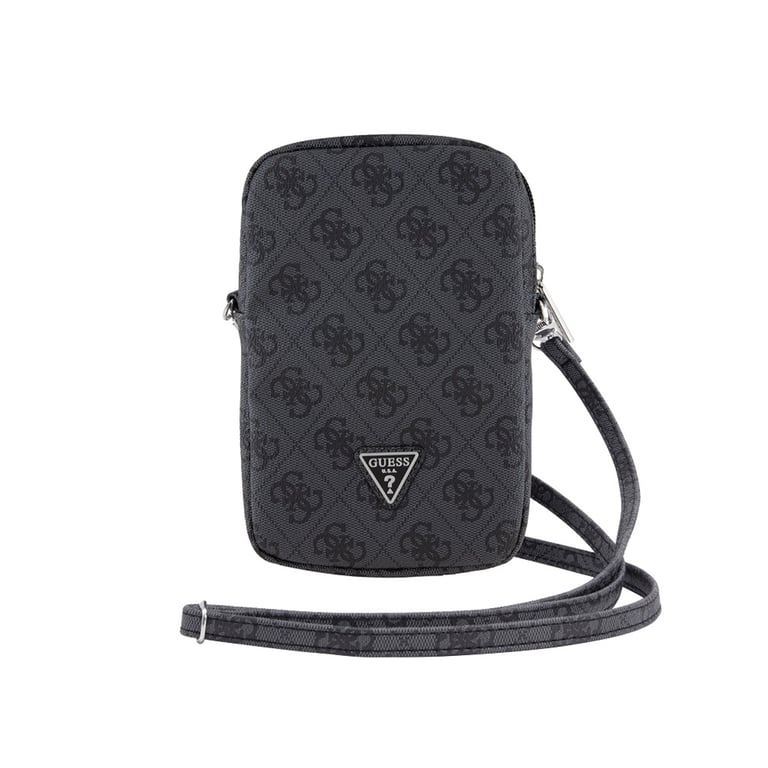 Guess Sac à Bandoulière pour Téléphone Zippé Motif 4G avec Logo Triangulaire - vue 2
